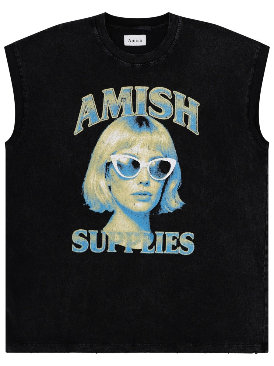 AMISH - Man - Black - Top