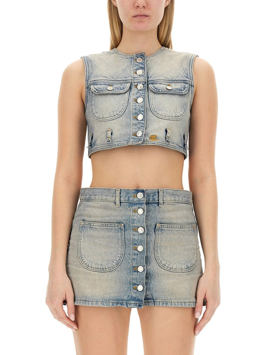 COURREGES - Woman - Blue - Top