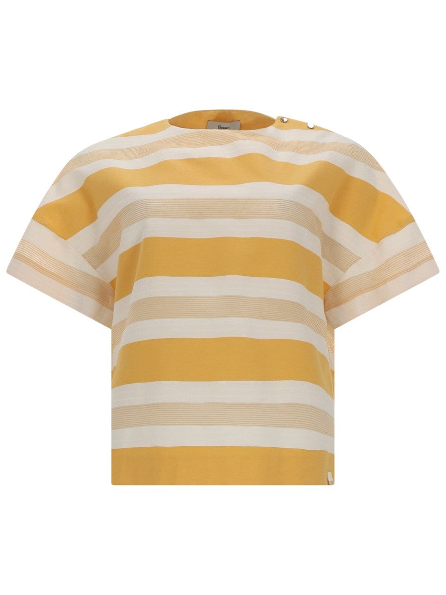 Herno - Woman - Yellow - T-shirt