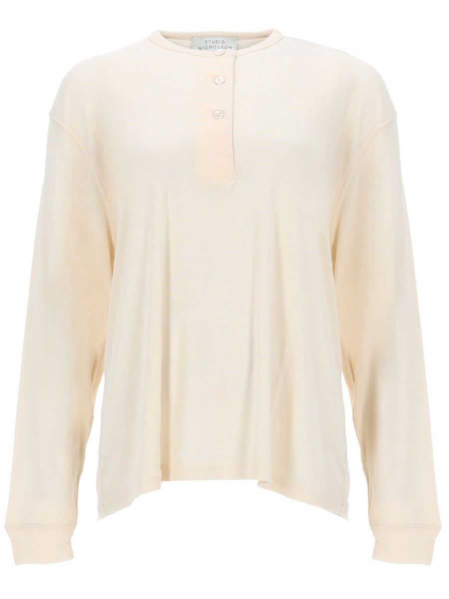 STUDIO NICHOLSON - Woman - Beige - T-shirt