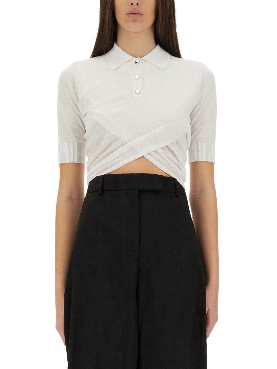 Sportmax - Woman - White - POLO SHIRTS
