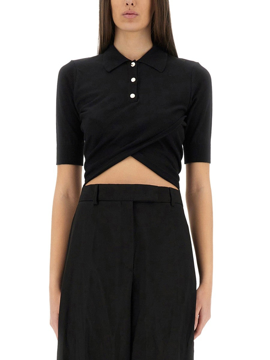 Sportmax - Woman - Black - POLO SHIRT