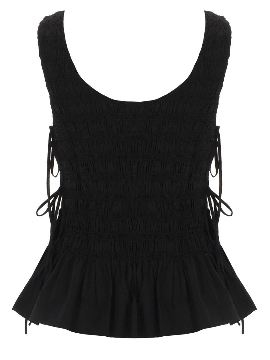 GANNI - Woman - Black - Top