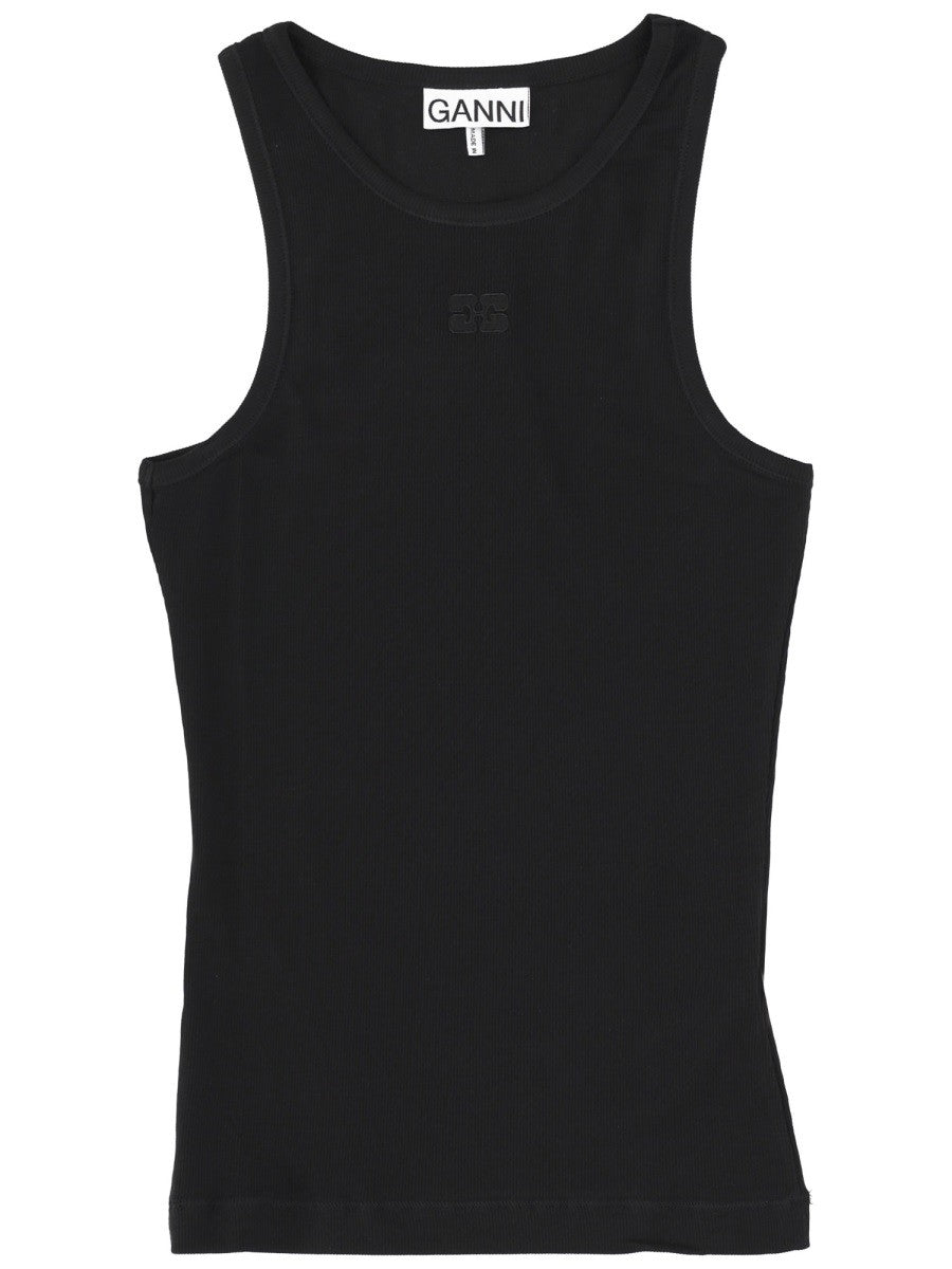 GANNI - Woman - Black - Top