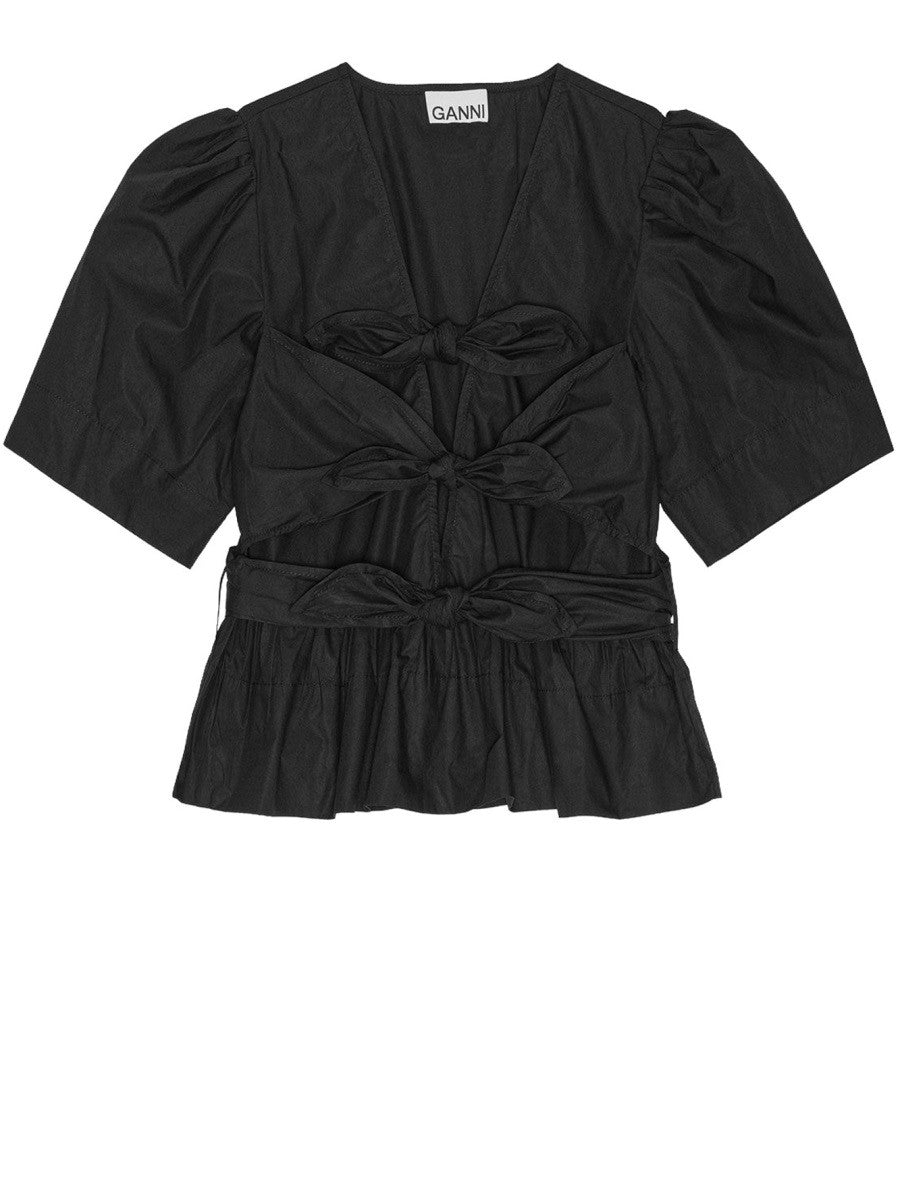 GANNI - Woman - Black - Top