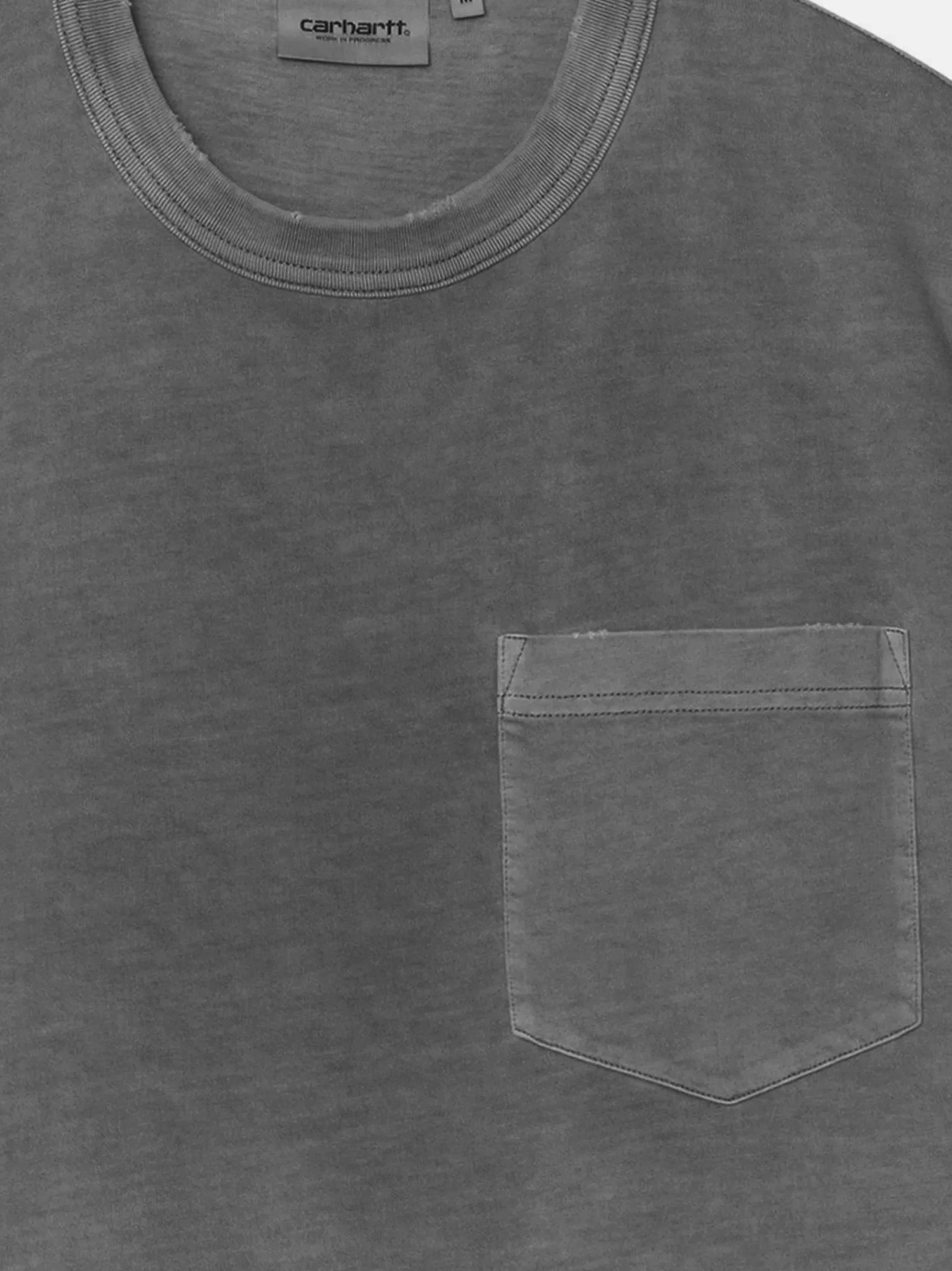 Carhartt Wip - Man - Black Grind Wash - T-shirt