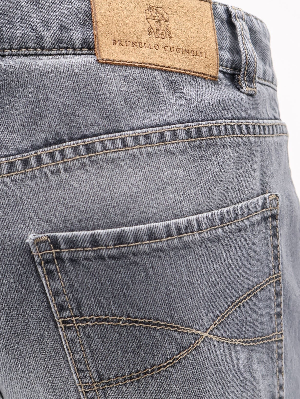 Brunello Cucinelli - Man - Grey - Jeans