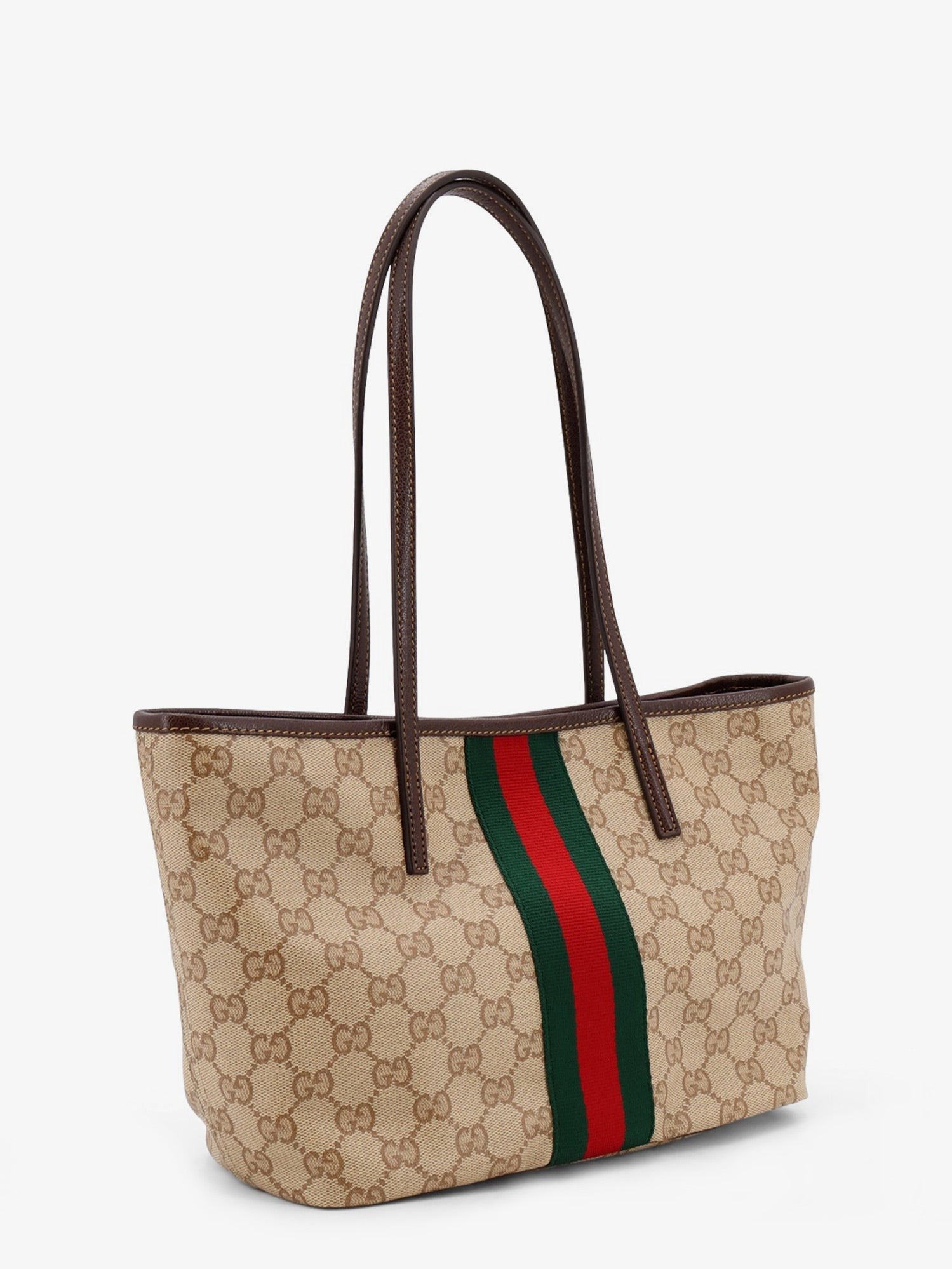 Gucci - Woman - Beige - Shopping Bag
