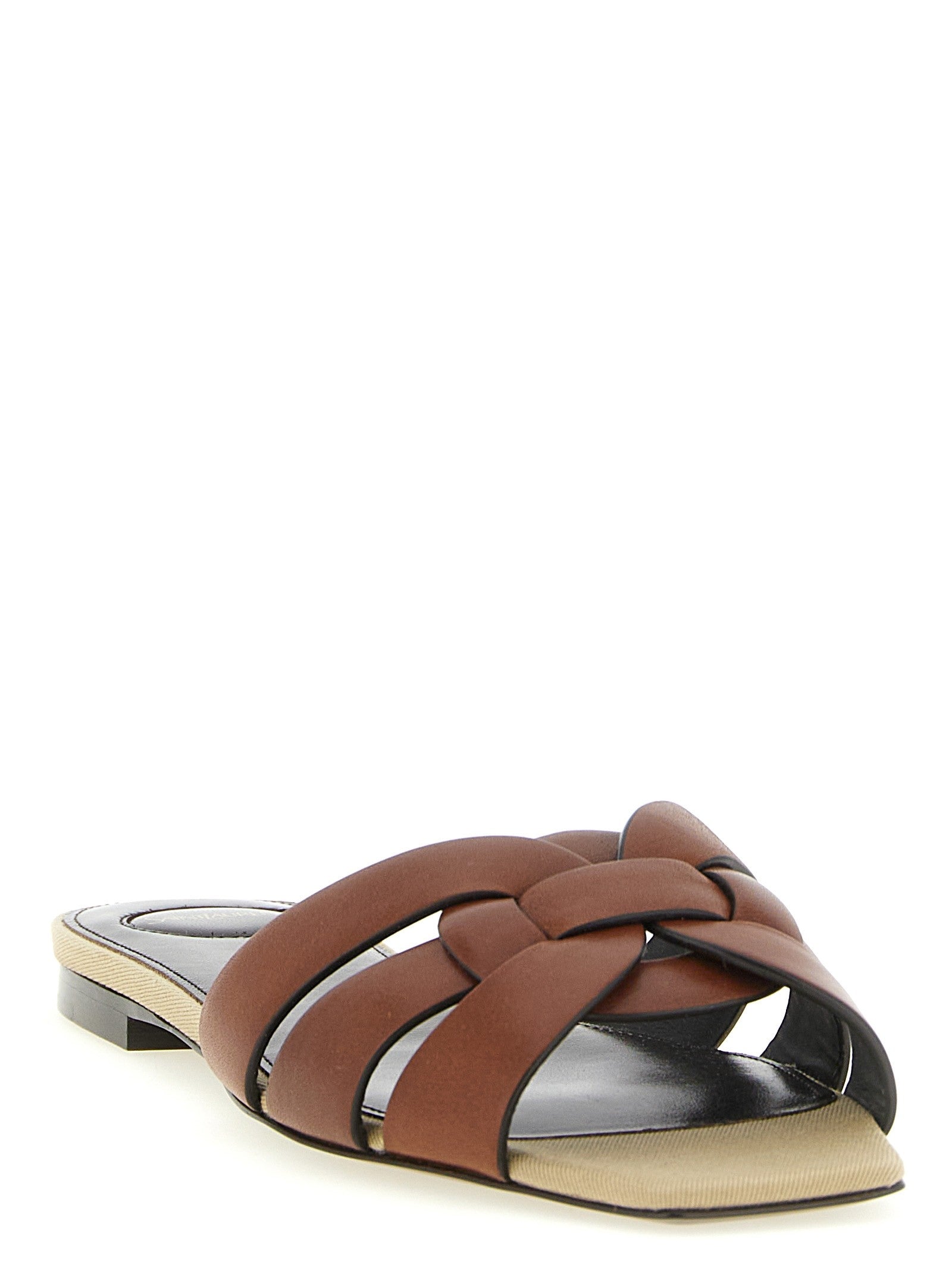 Saint Laurent - nan - Brown - Sandal
