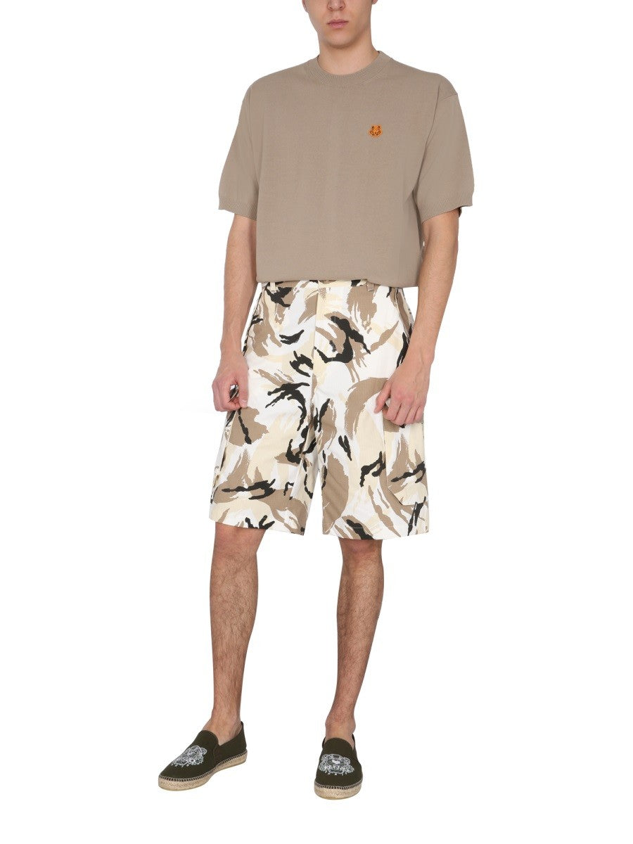 Kenzo - Man - White - Shorts