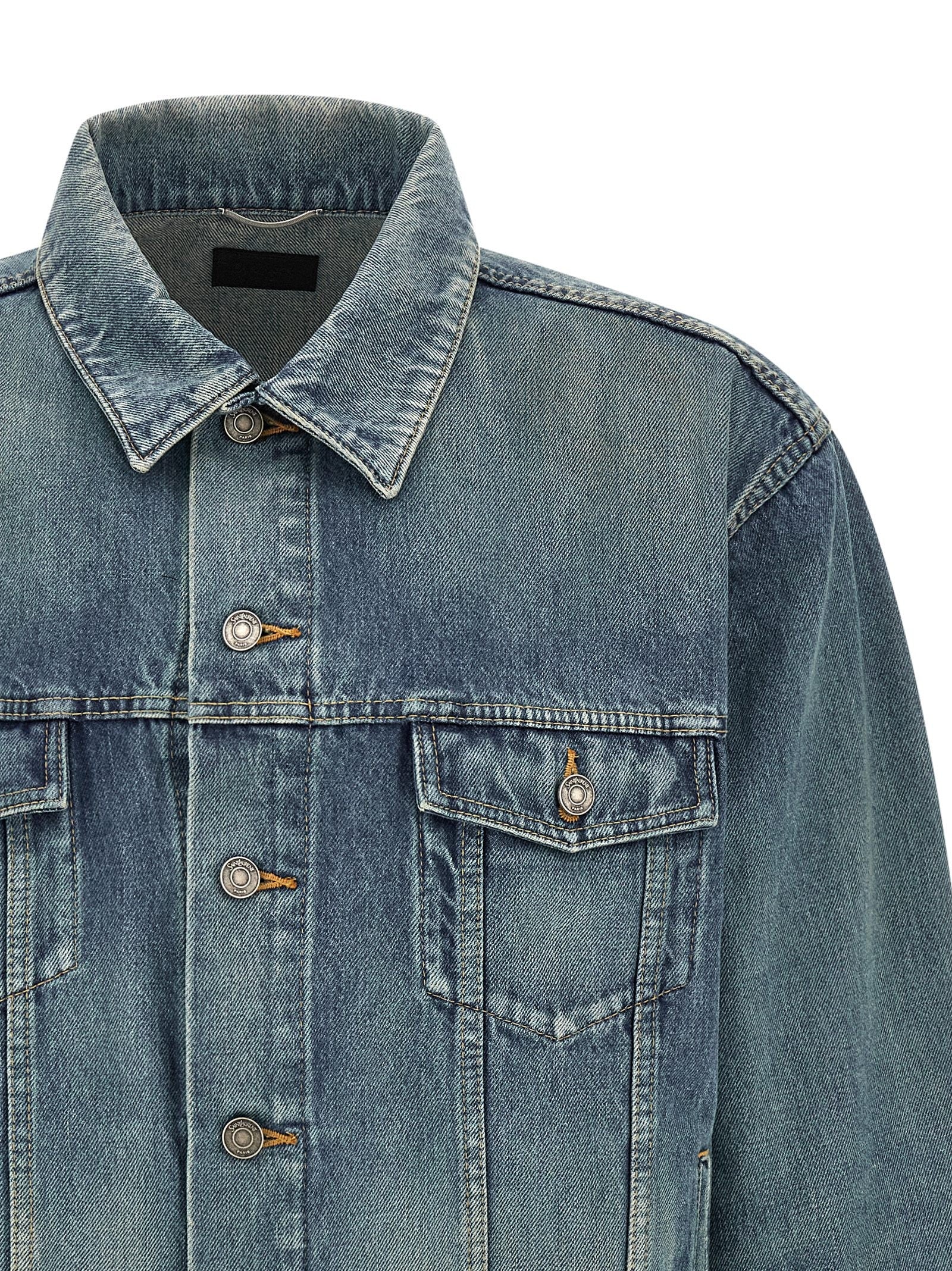 Saint Laurent - nan - Blue - Jacket