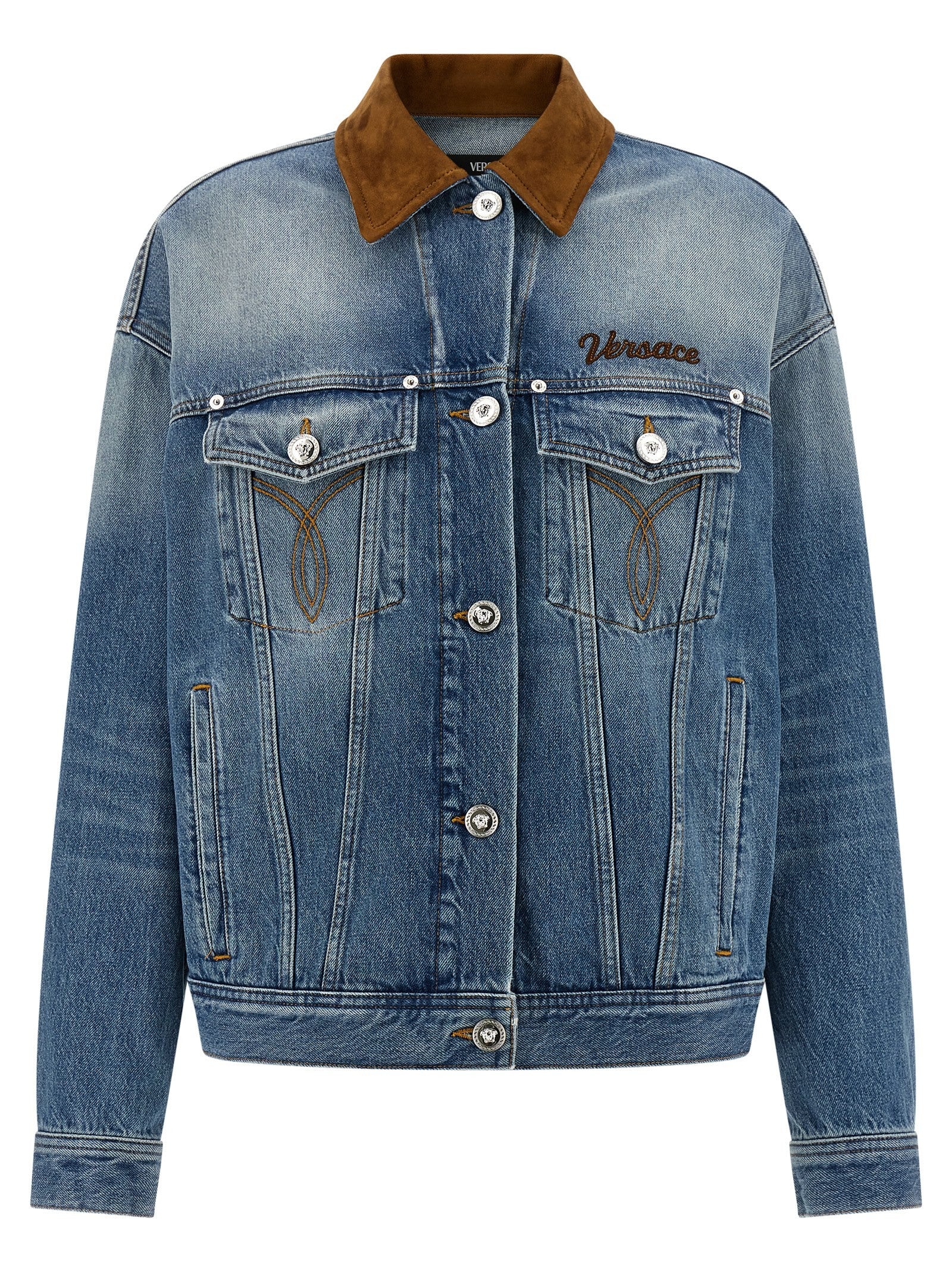 Versace - nan - Blue - Jacket