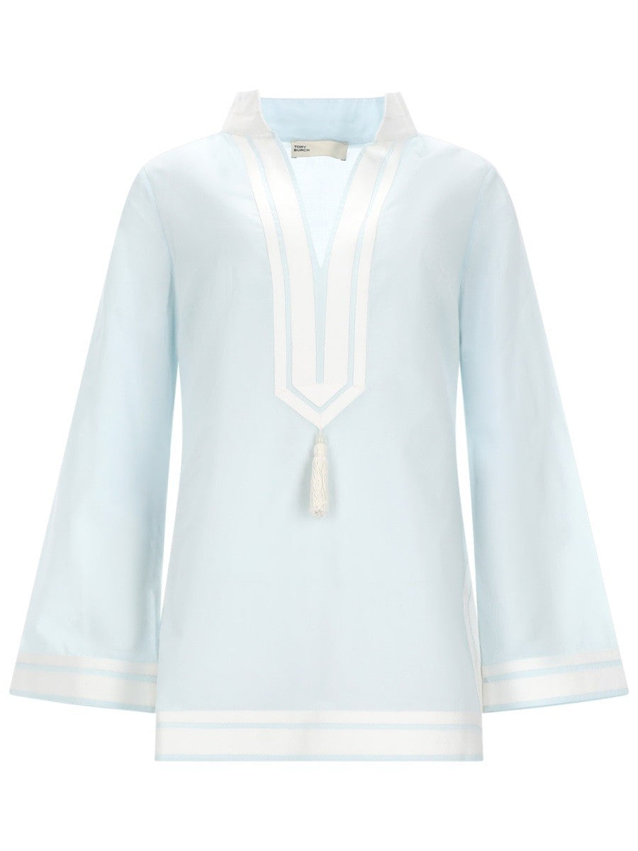 Tory Burch - Woman - Blue - Shirt