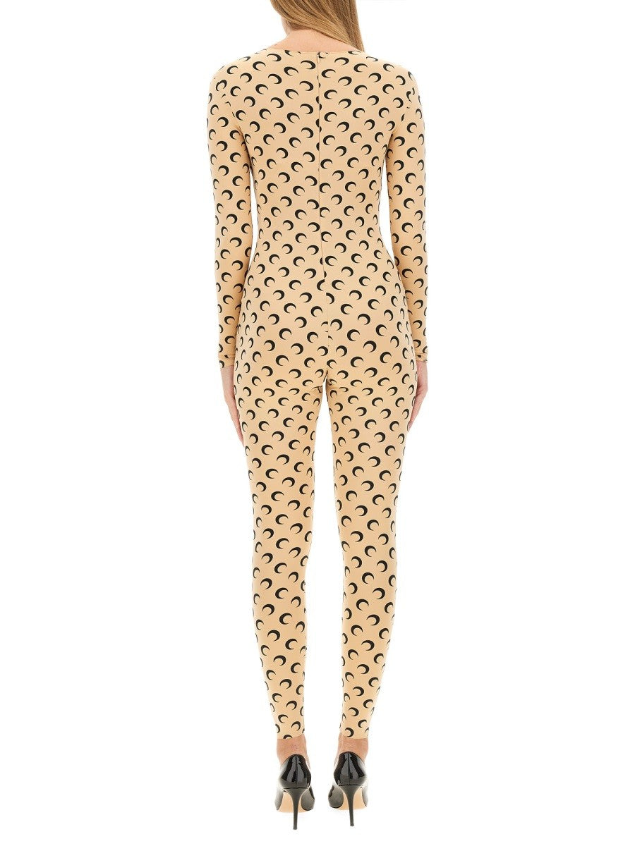 MARINE SERRE - Woman - Beige - Jumpsuit