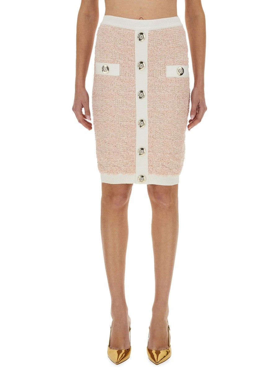 Balmain - Woman - Black - Skirt