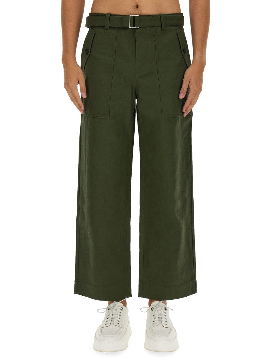 Maison Kitsune - Man - Green - Pants