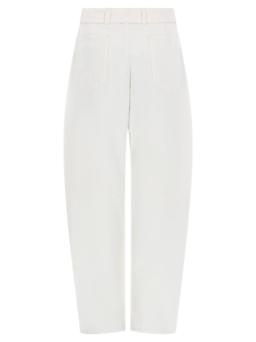 LEMAIRE - Unisex - White - Pants