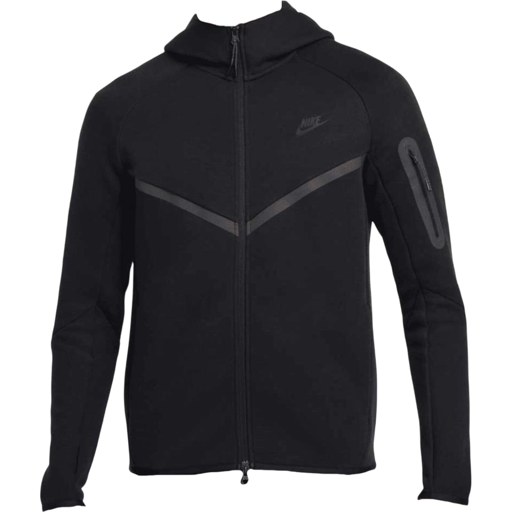Nike Tech Fleece Black Zip Hoodie