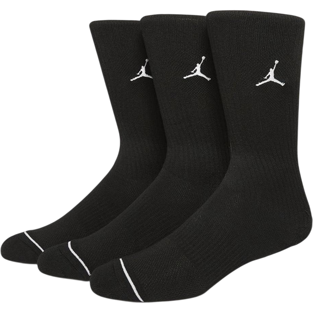 Jordan Socks - Everyday Crew Black 3-PACK