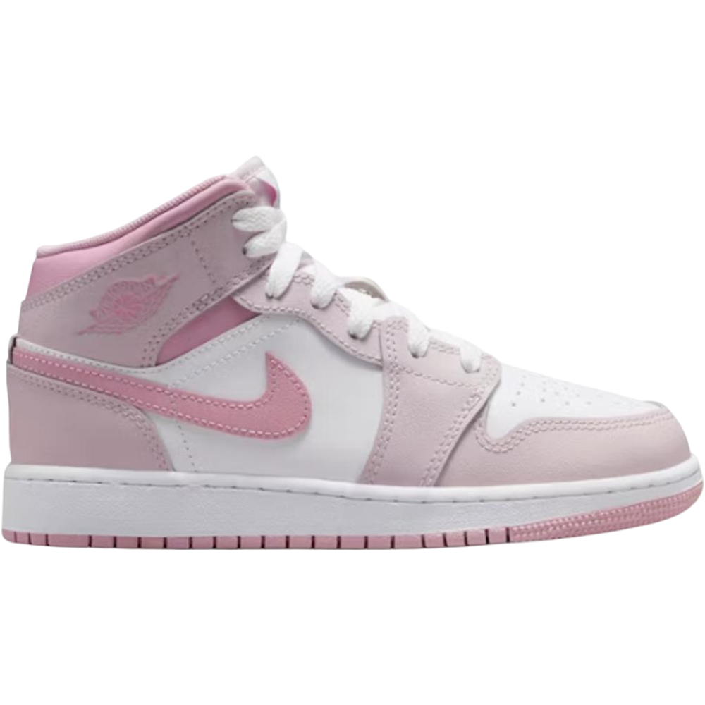 Jordan 1 Mid Pearl Pink White (GS)