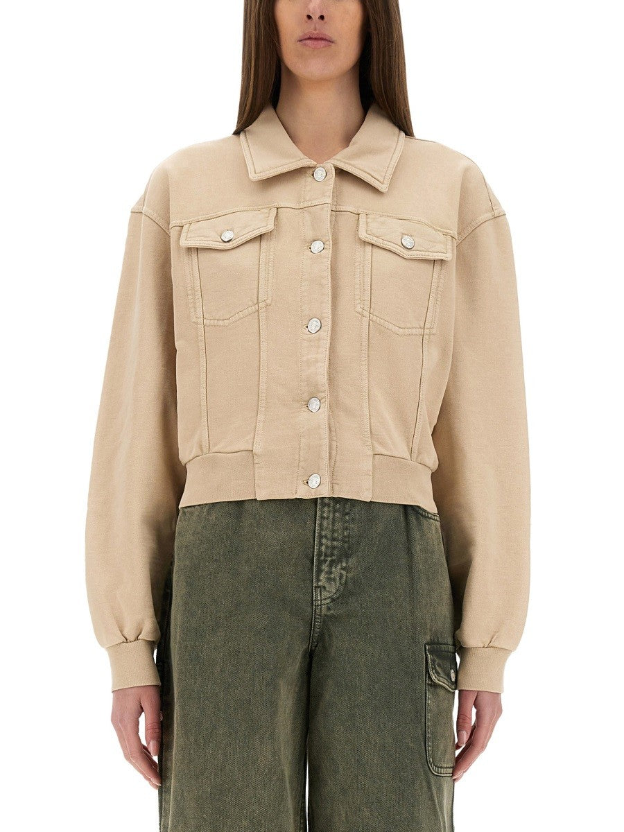 MOSCHINO JEANS - Woman - Beige - Jacket