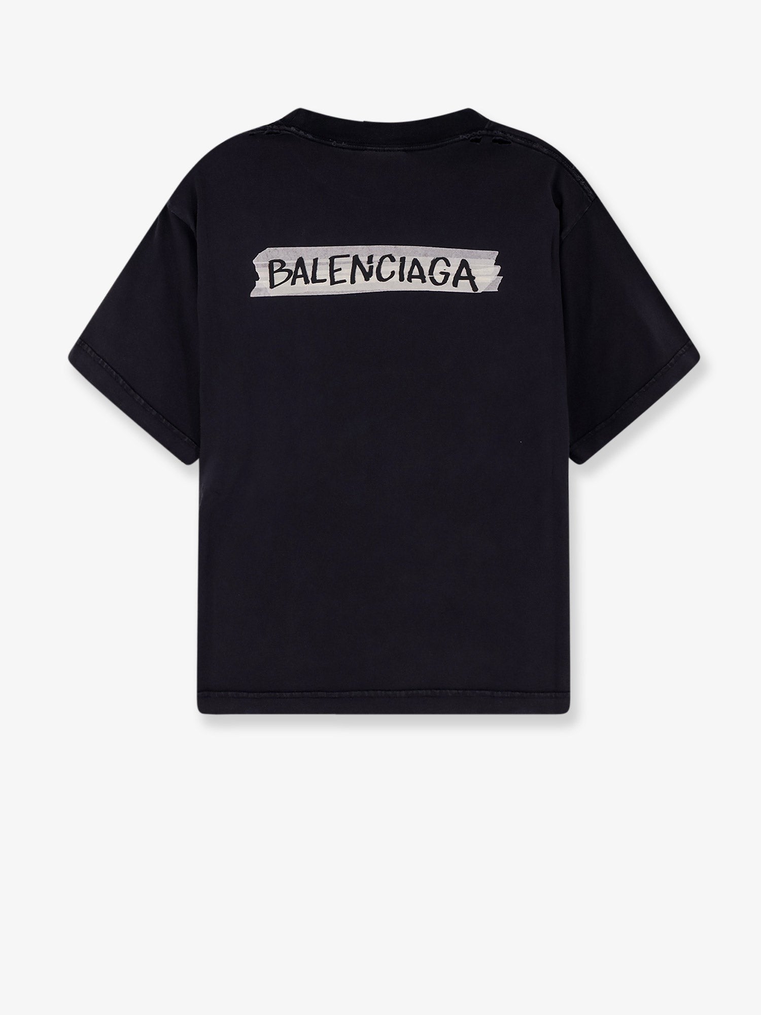 Balenciaga - Woman - Faded Washed Black - T-shirt