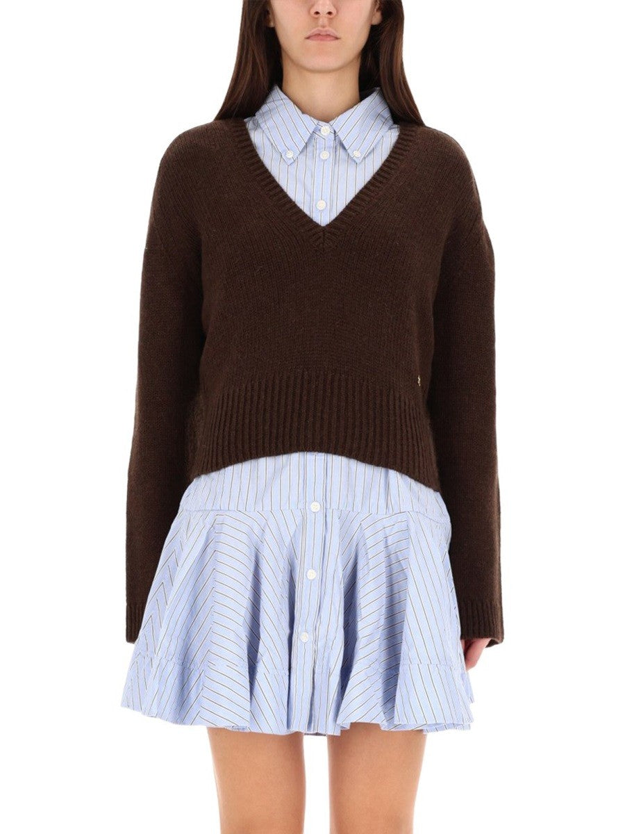 GANNI - Woman - Brown - Sweater