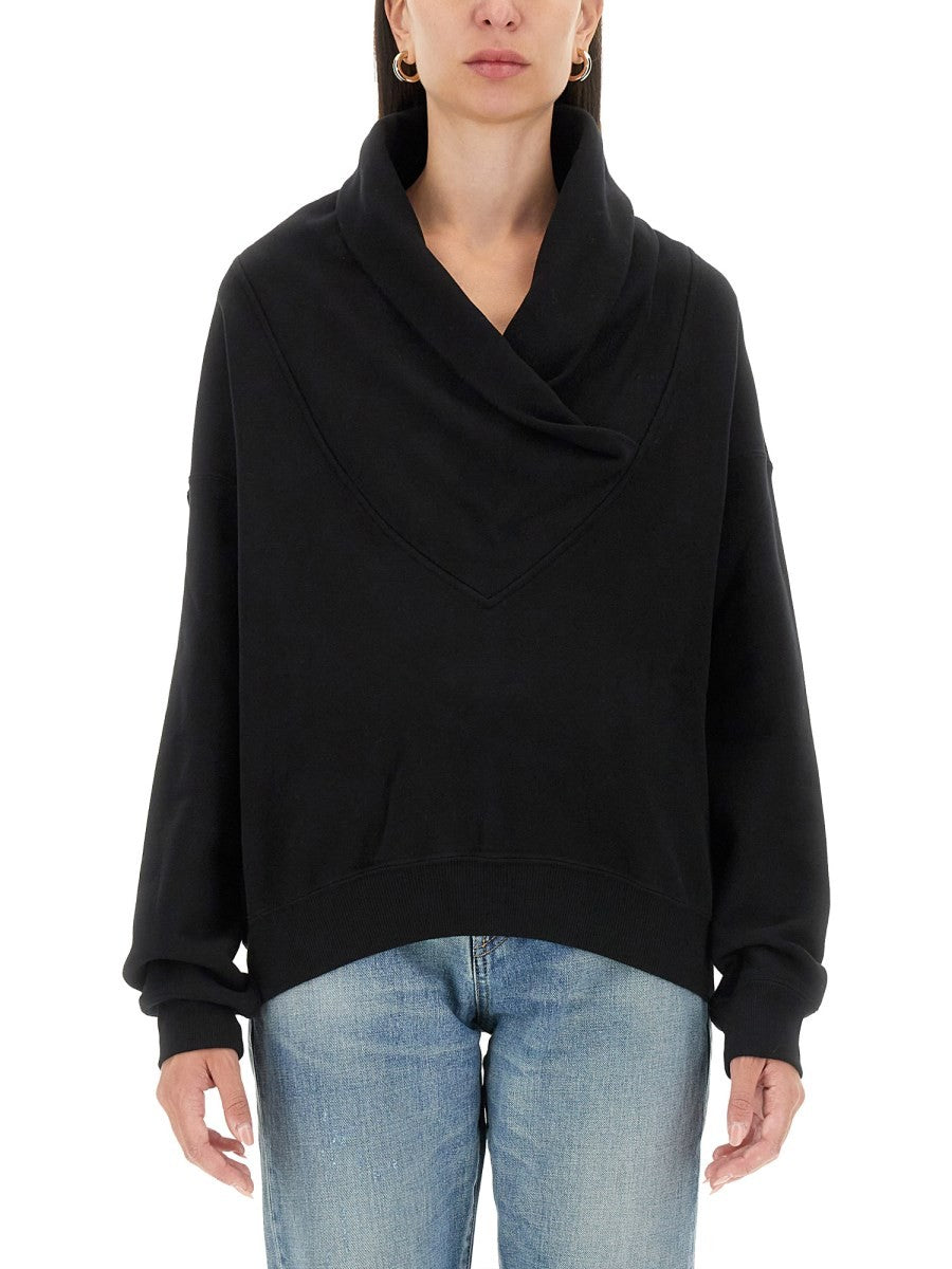 Saint Laurent - Woman - Black - Sweatshirt