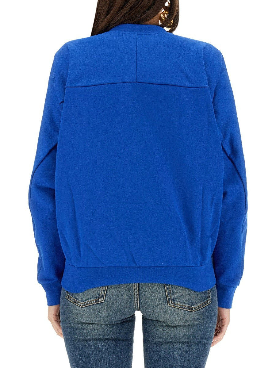 Alexander Mcqueen - Woman - Blue - Sweatshirt