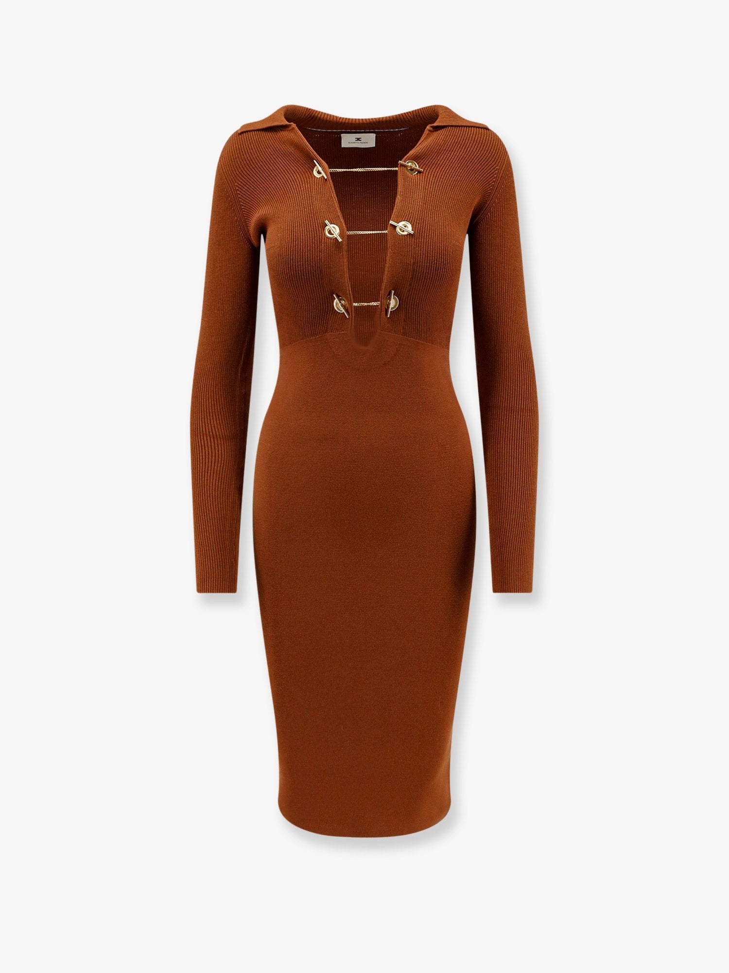 Elisabetta Franchi - Woman - Brown - Dress