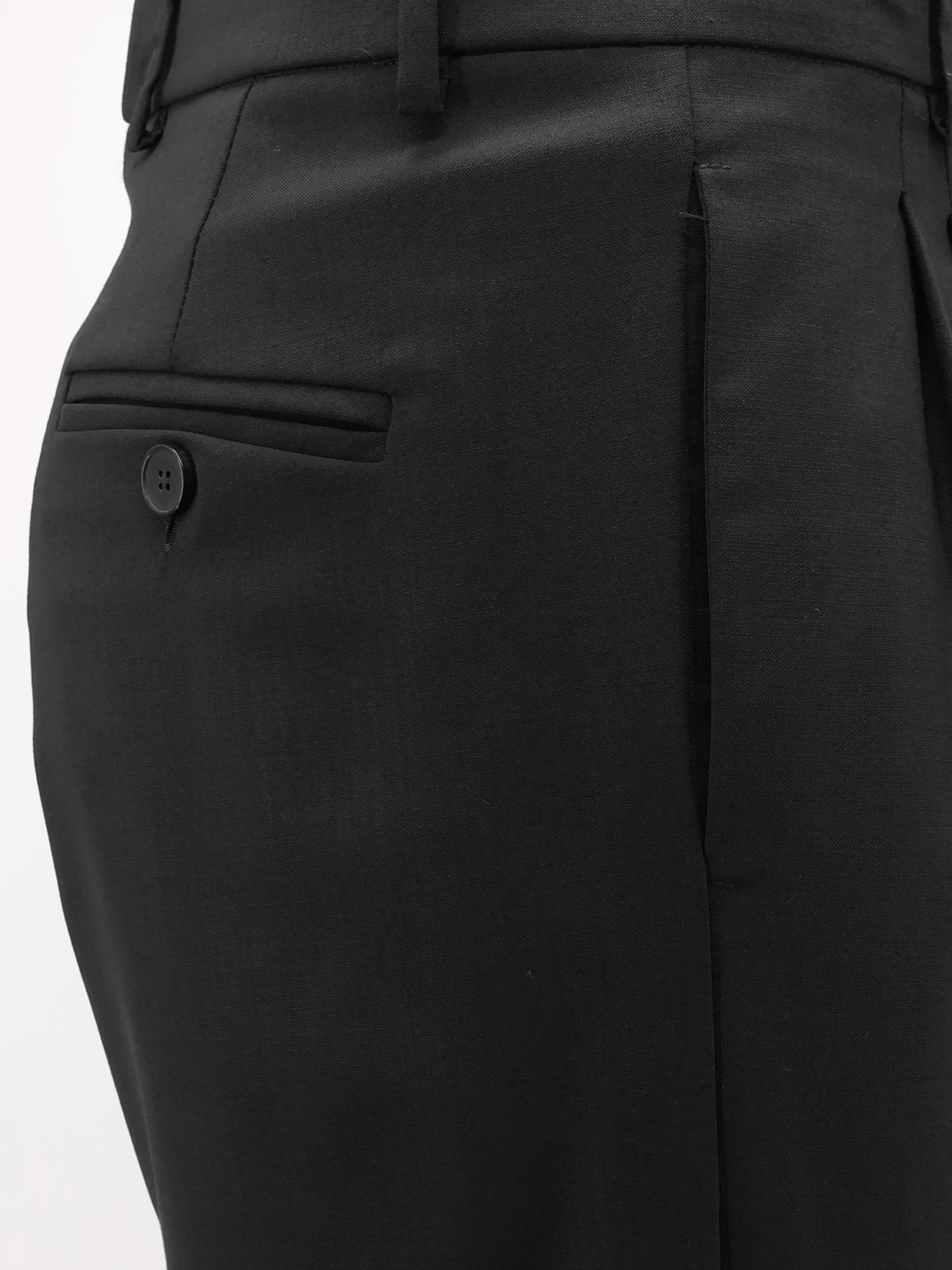 AMARANTO - Man - Black - Pants