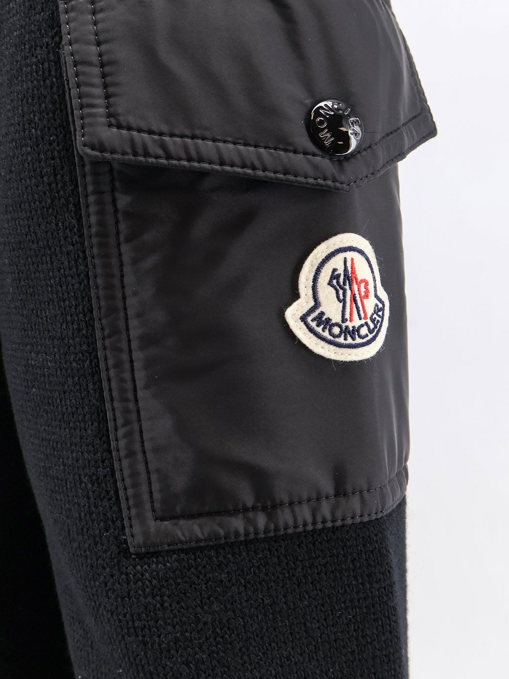 Moncler - Man - Black - Knit Sweater