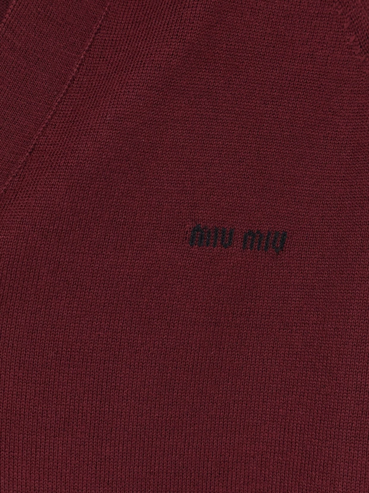 Miu Miu - Woman - Red - Knit Sweater