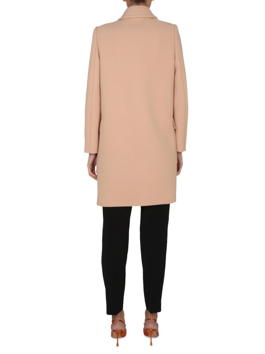 Boutique Moschino - Woman - Beige - Coat