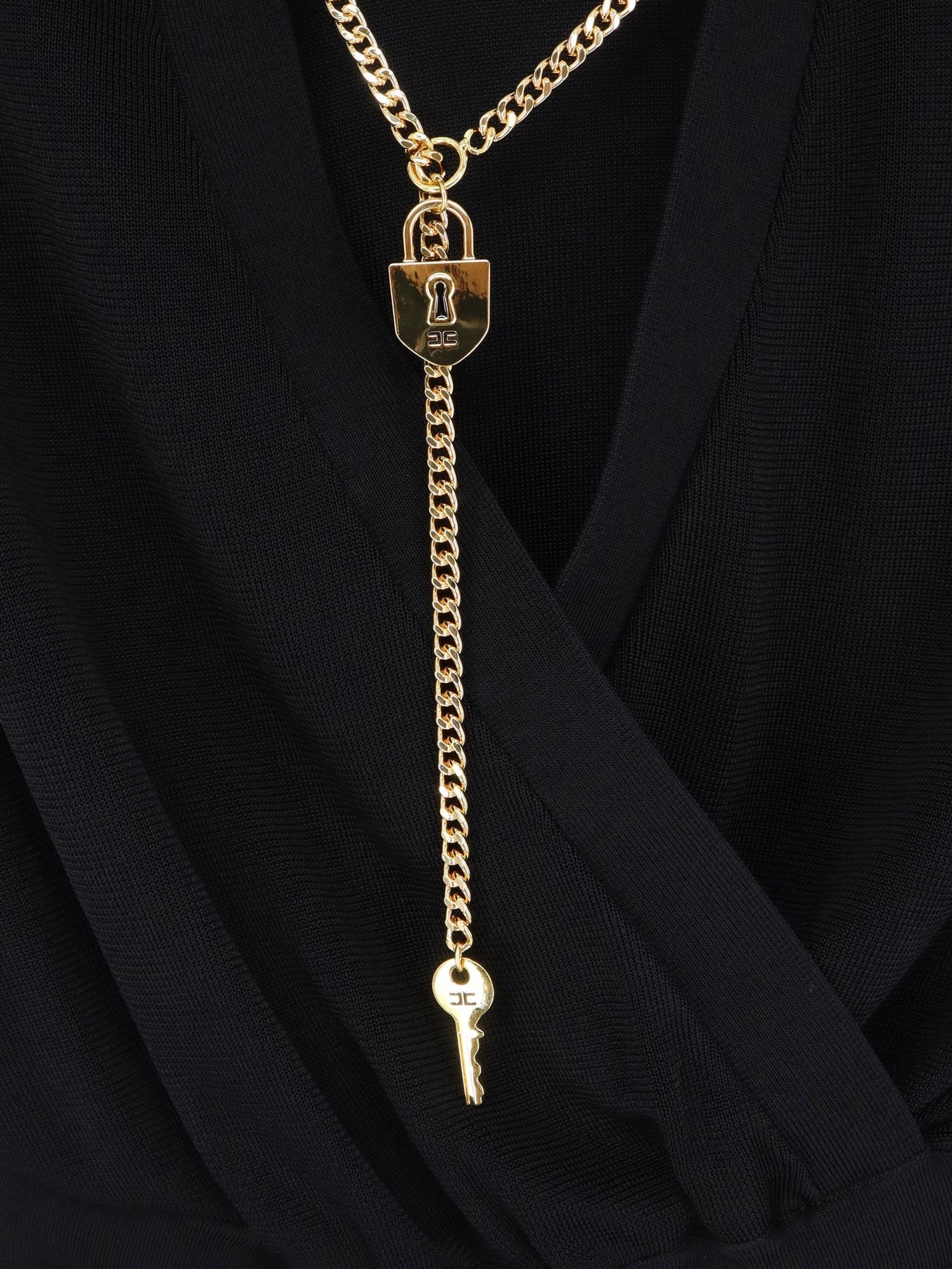 Elisabetta Franchi - Woman - Black - T-shirt