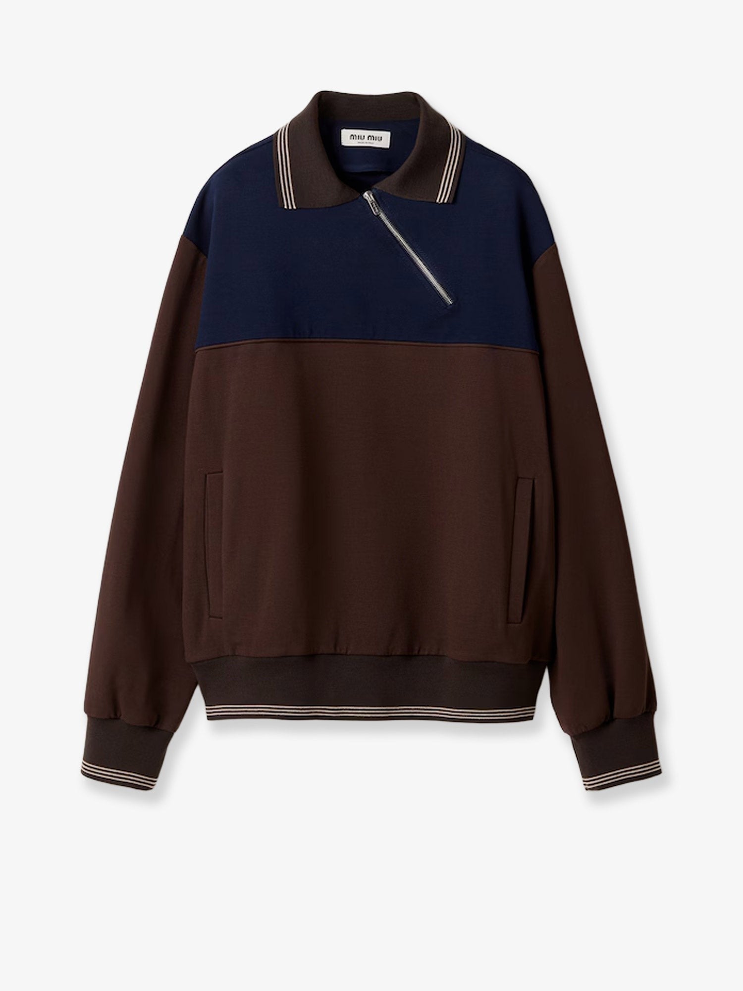 Miu Miu - Woman - Brown - Sweatshirt