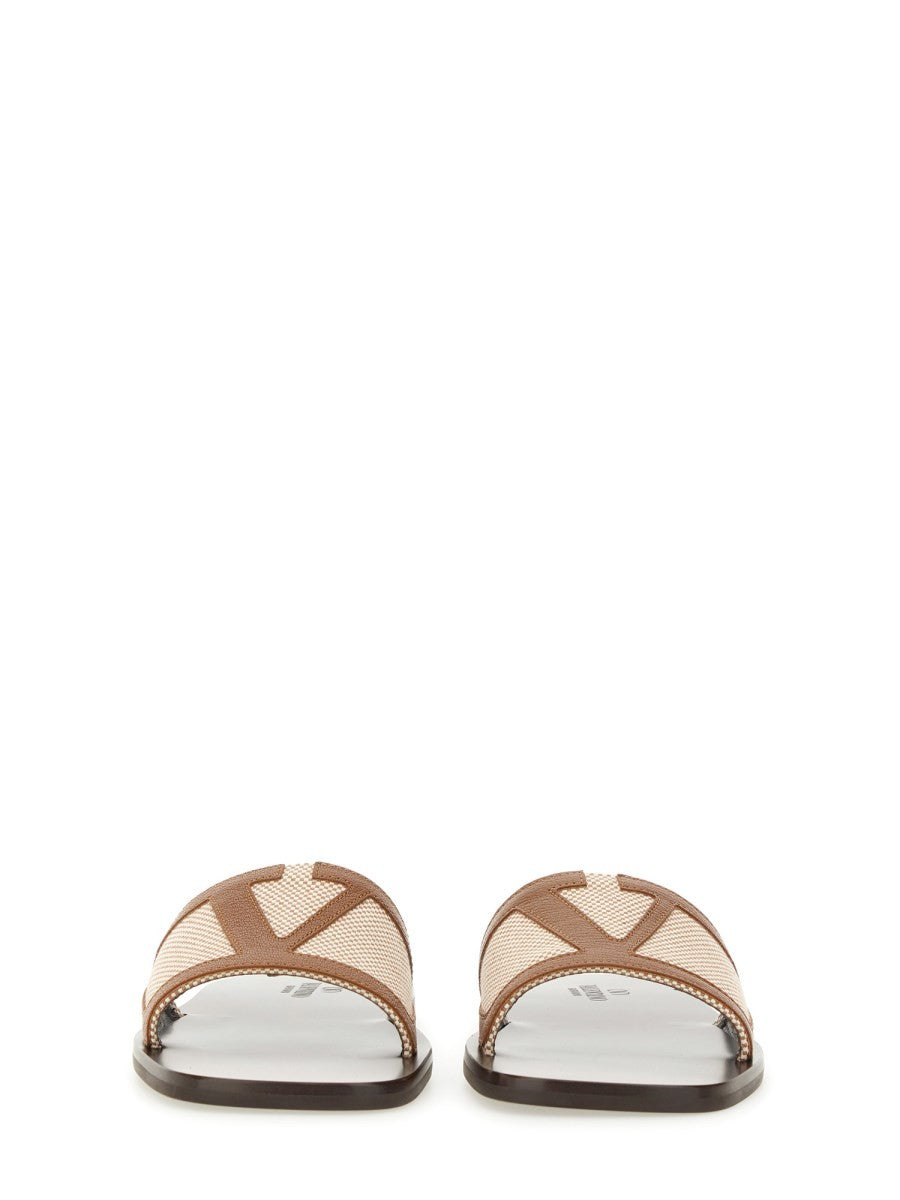 Valentino Garavani - Man - Brown - Sandal