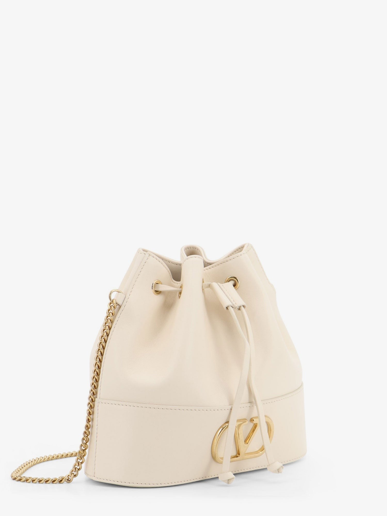 Valentino Garavani - Woman - Beige - Bucket Bag
