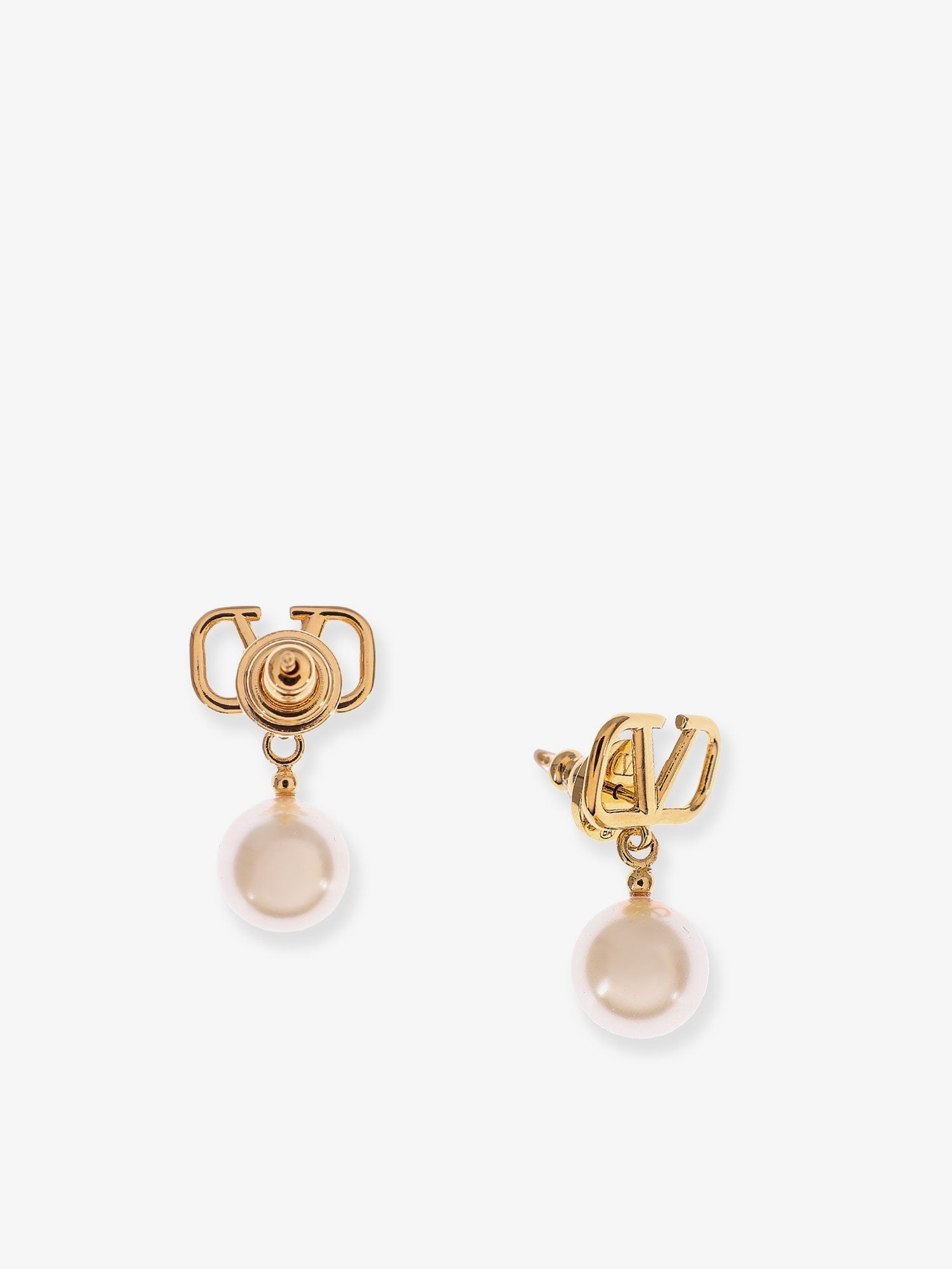 Valentino Garavani - Woman - Oro 18/Cream - Earring