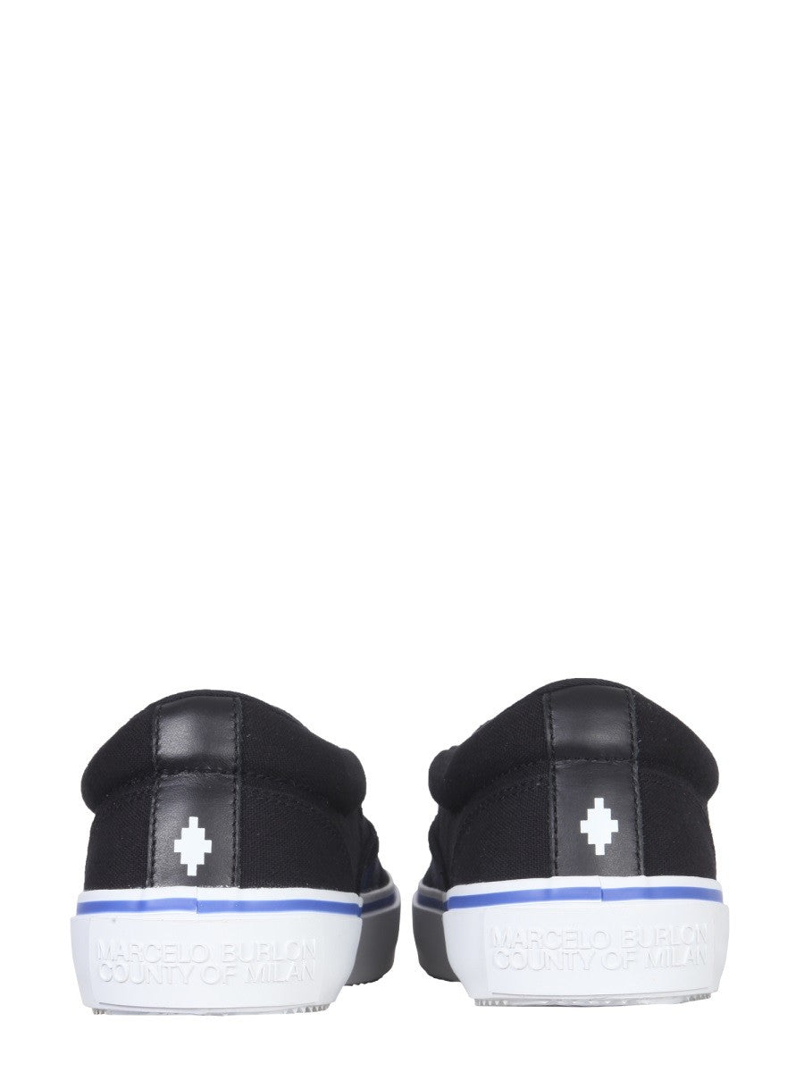 MARCELO BURLON COUNTY OF MILAN - Man - Black - Sneaker