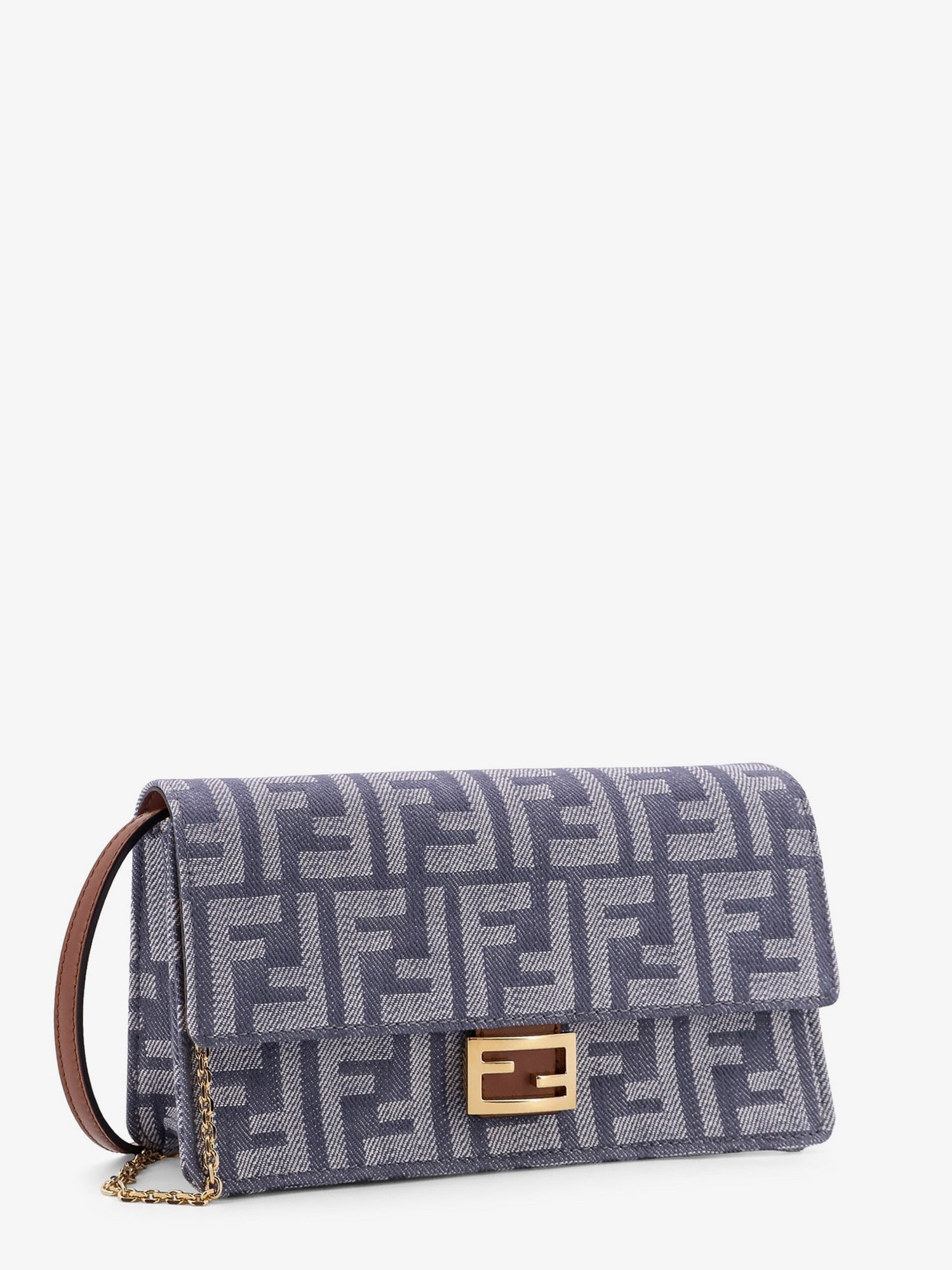 Fendi - Woman - Mirto+Dark Nut+Os - Crossbody Bag
