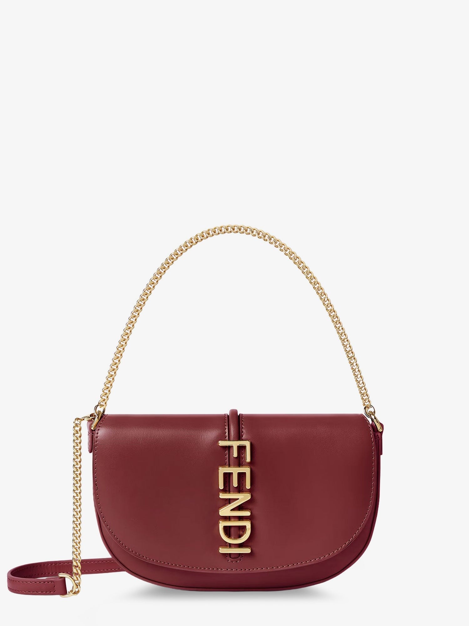 Fendi - Woman - Rso Scuro - Crossbody Bag