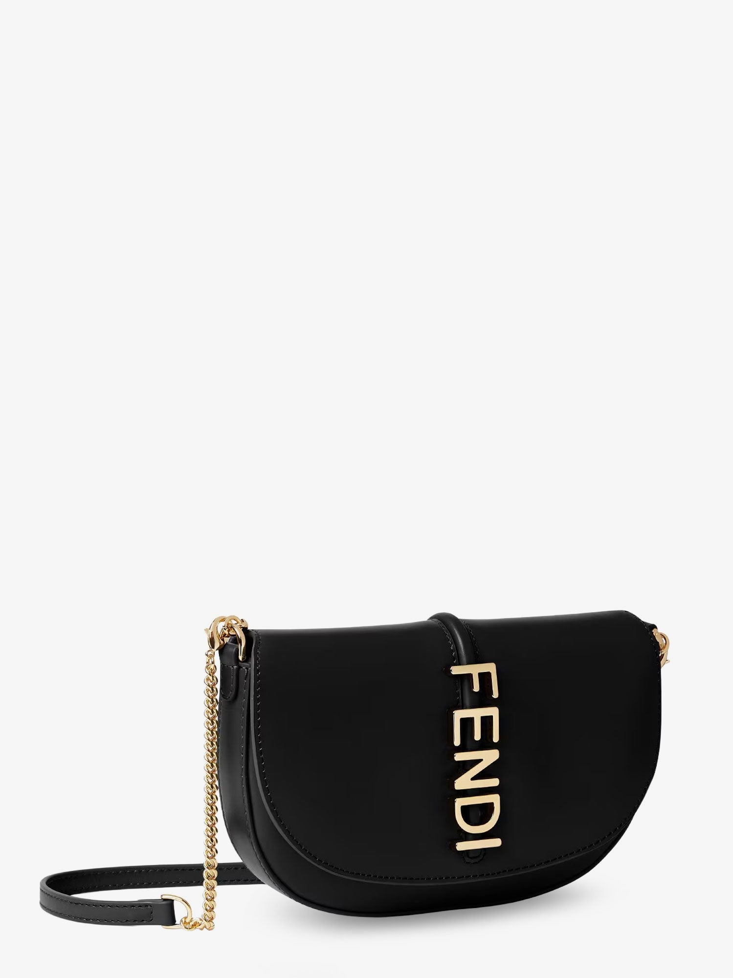 Fendi - Woman - Nero+Oro Soft - Crossbody Bag