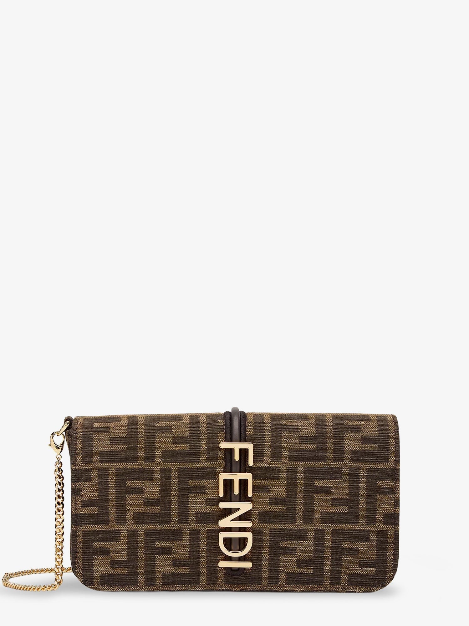 Fendi - Woman - Brown - Crossbody Bag