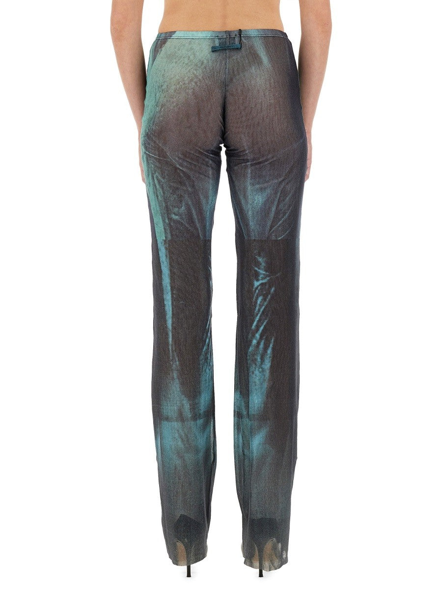 JEAN PAUL GAULTIER - Woman - Blue - Pants