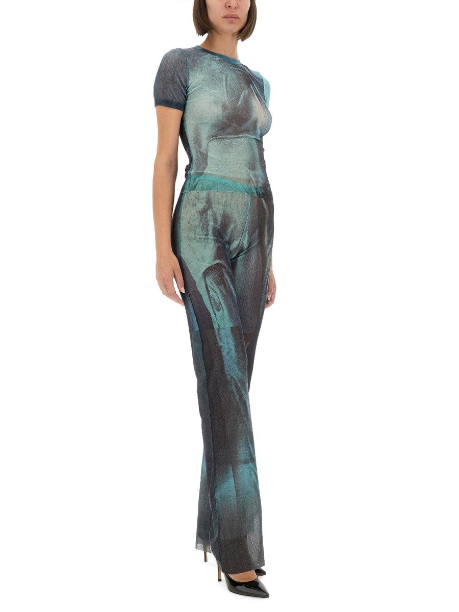 JEAN PAUL GAULTIER - Woman - Blue - T-shirt