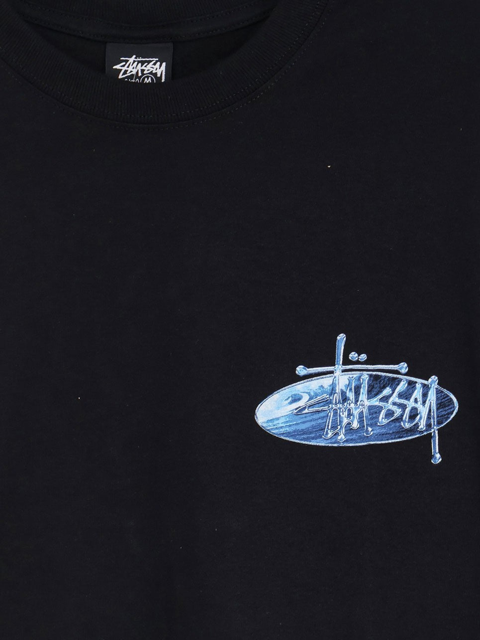 STUSSY - Man - Black - T-shirt
