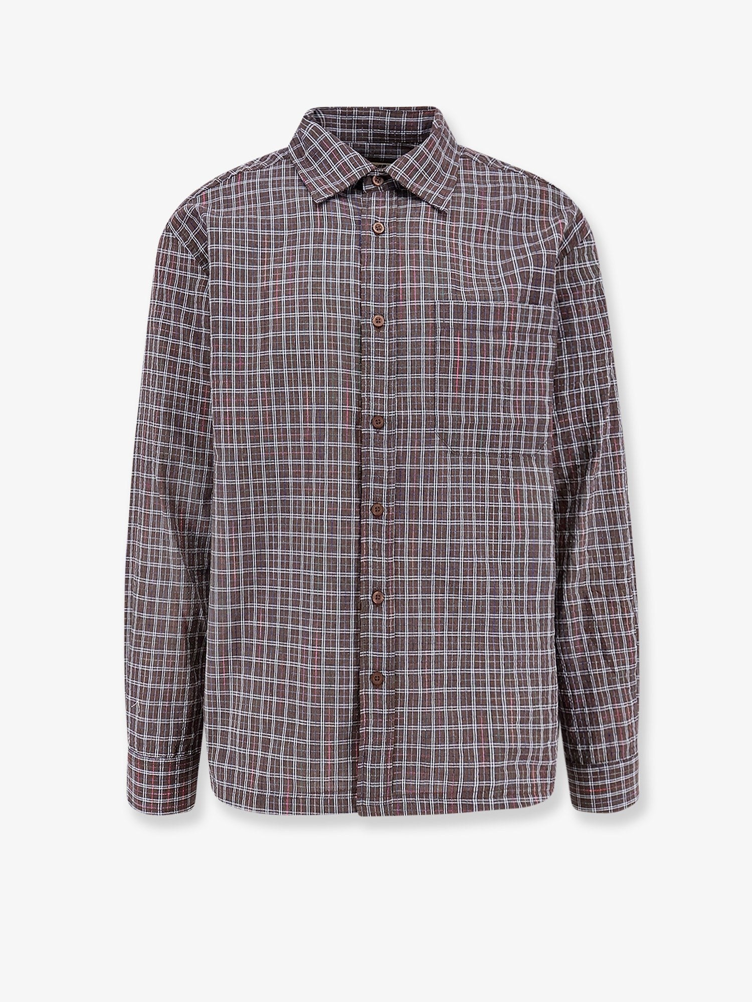 WOODBIRD - Man - Brown Check - Shirt