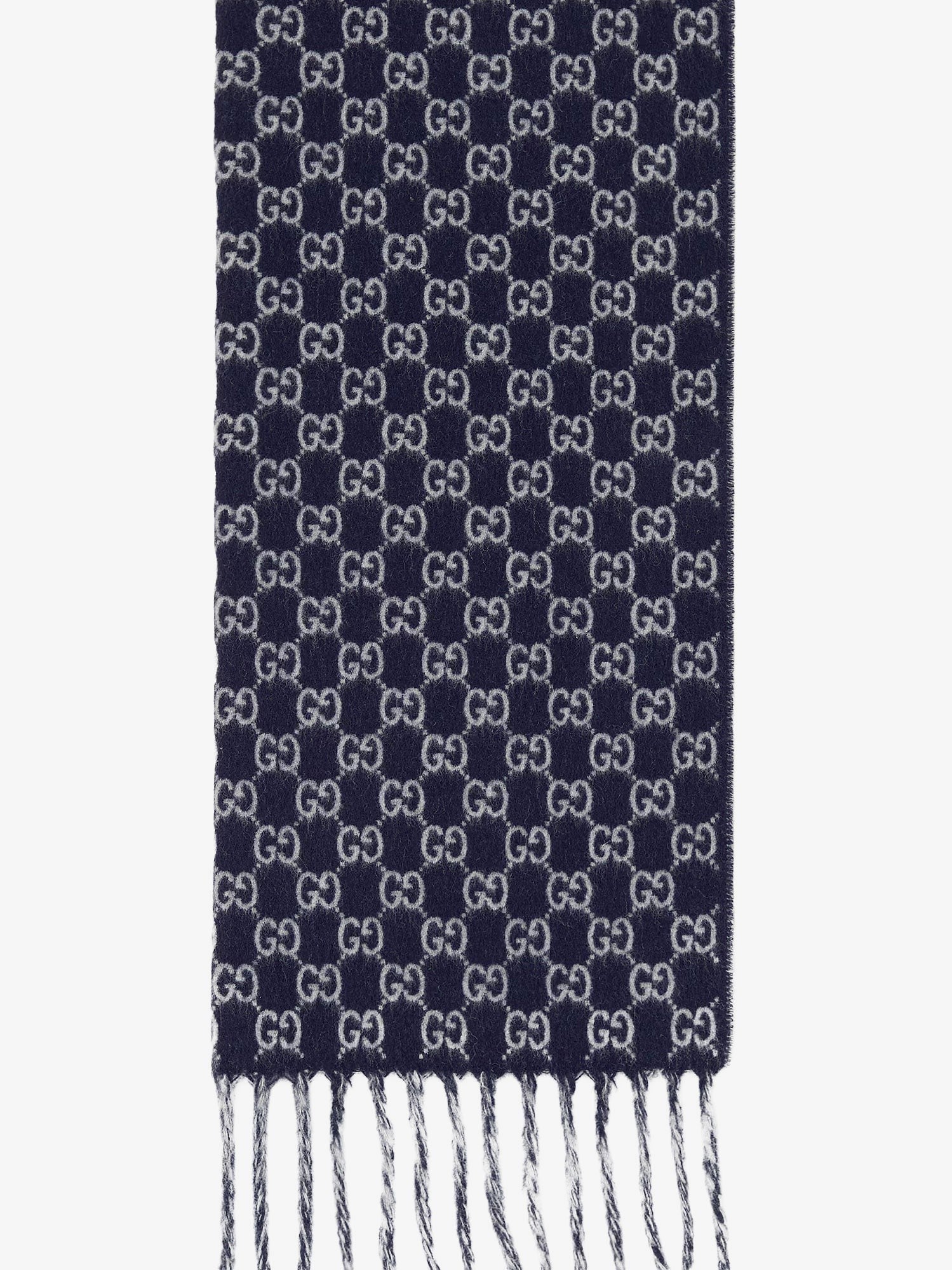 Gucci - Man - Blue - Scarf