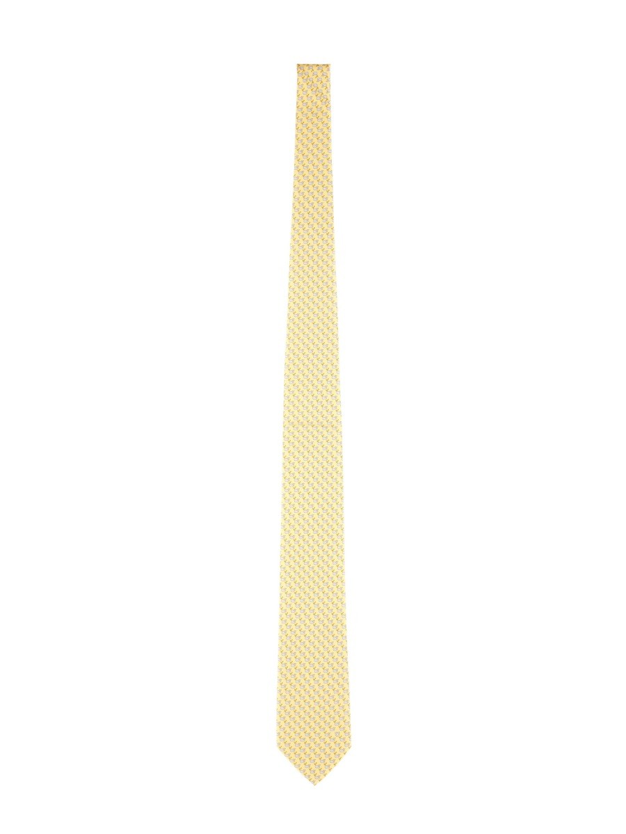 Ferragamo - Man - Yellow - Tie